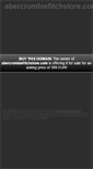 Mobile Screenshot of abercrombiefitchstore.com